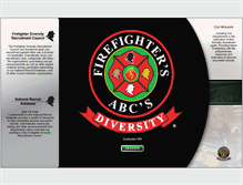Tablet Screenshot of firefightersabcs.com